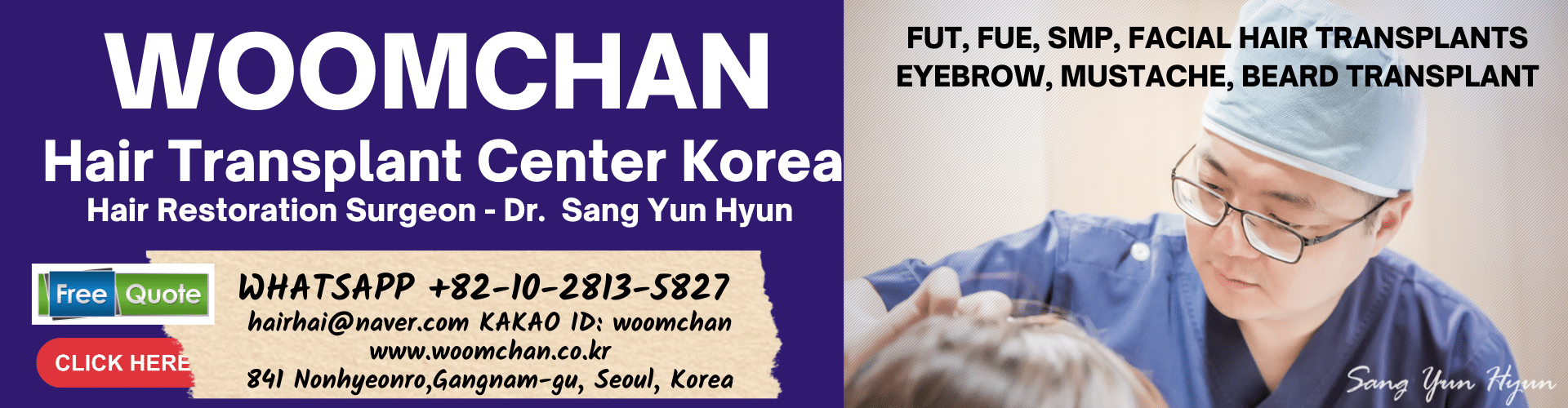 best hair transplant clinic in seoul